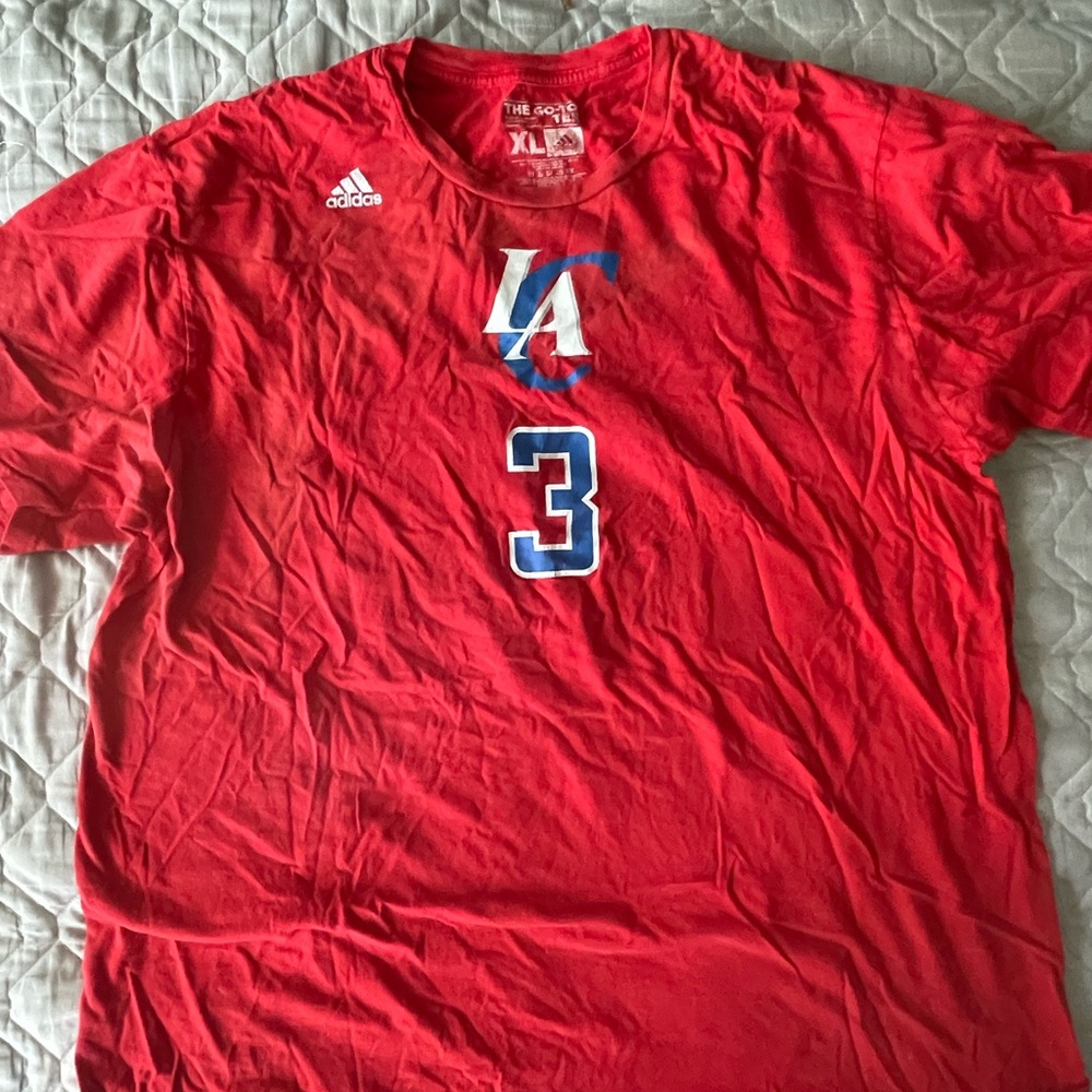 Adidas Red T-Shirt LAC Chris Paul
